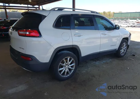 2018 Jeep Cherokee Limited 4X4 z USA, uszkodzony, nr VIN 1C4PJMDB9JD549981